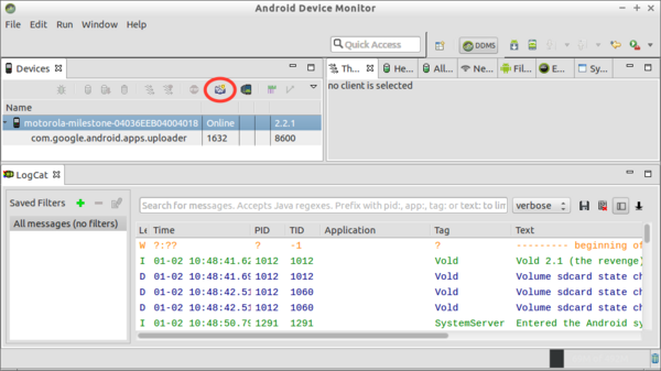 Android Device Monitor