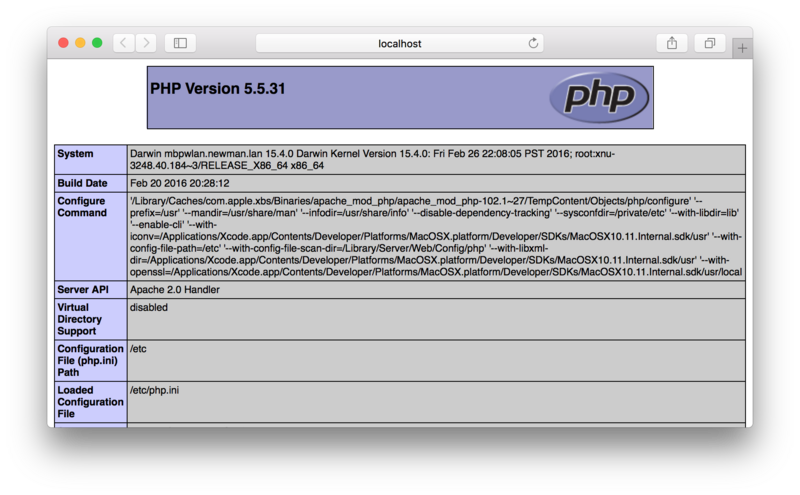  phpinfo 